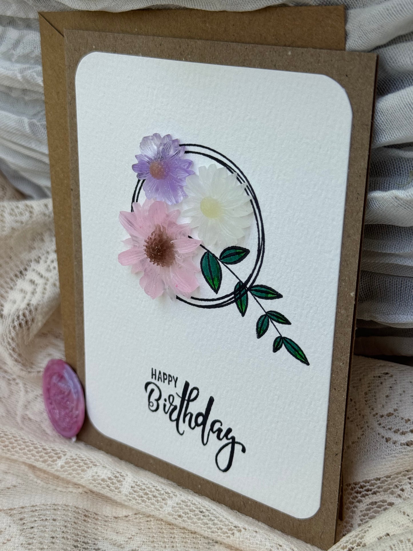 Floral Birthday Card