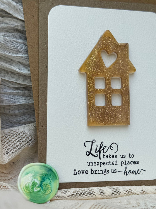 House New Home - Card