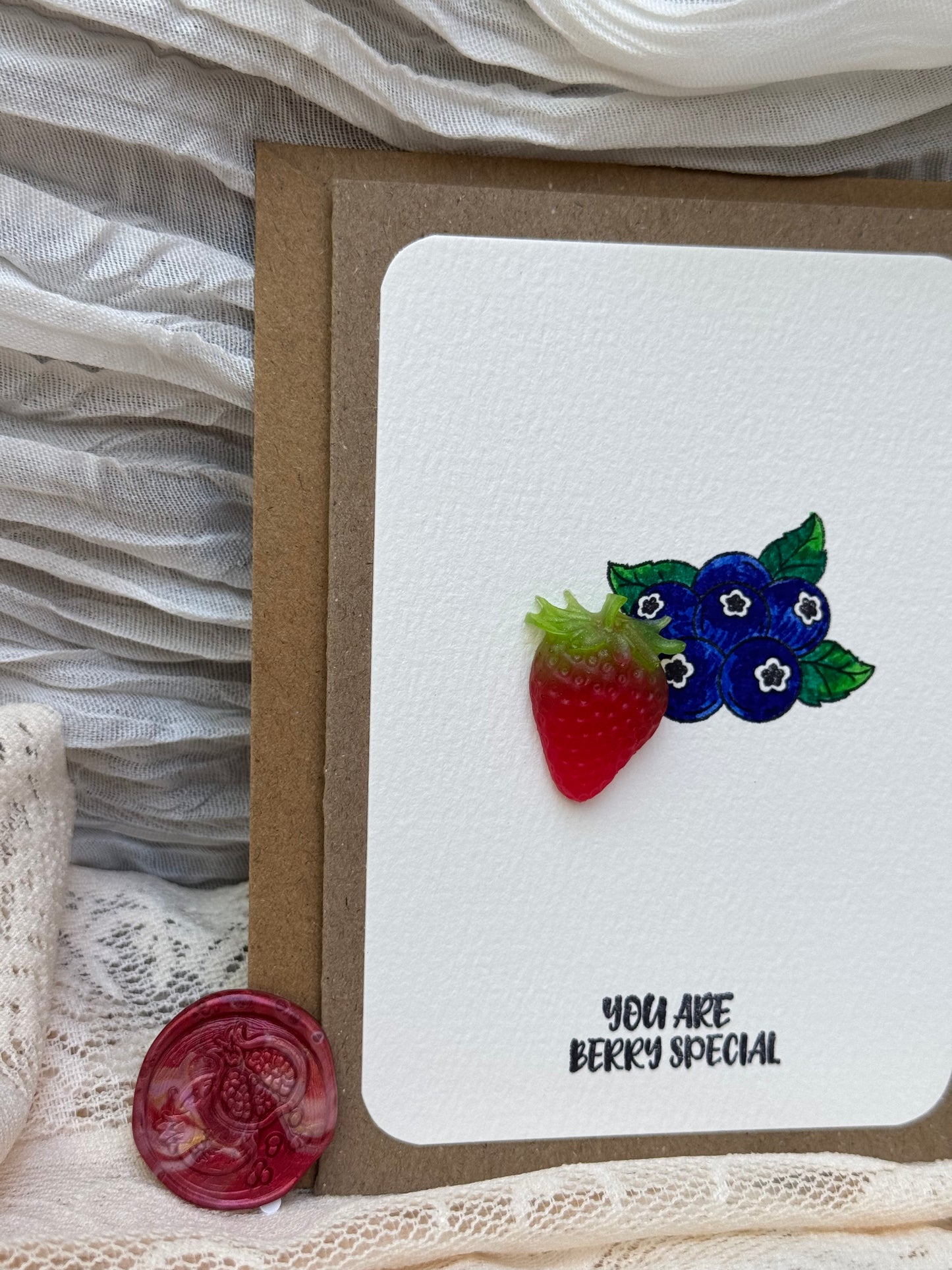 "You are berry special" - Card
