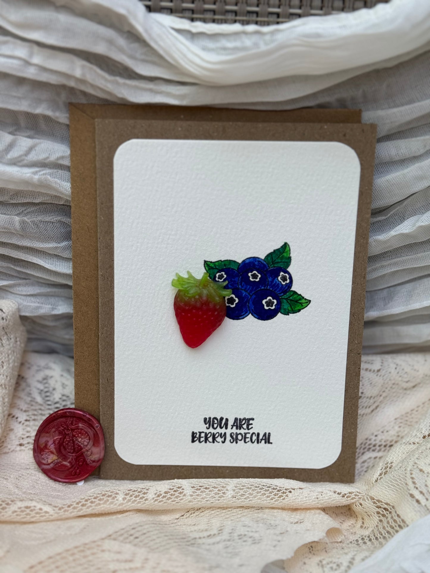 "You are berry special" - Card