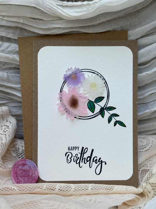 Floral Birthday Card