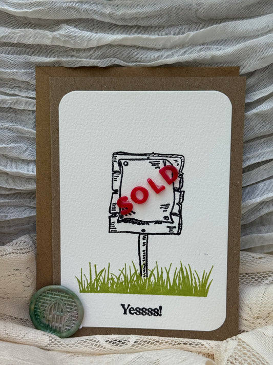 SOLD - Card