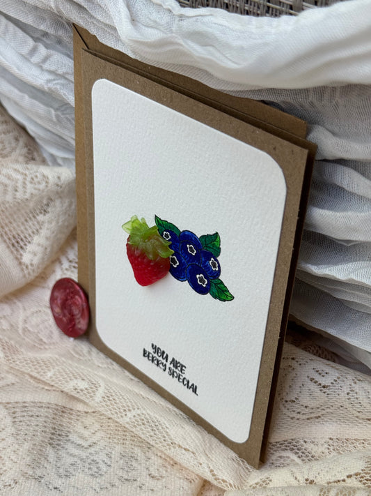 "You are berry special" - Card