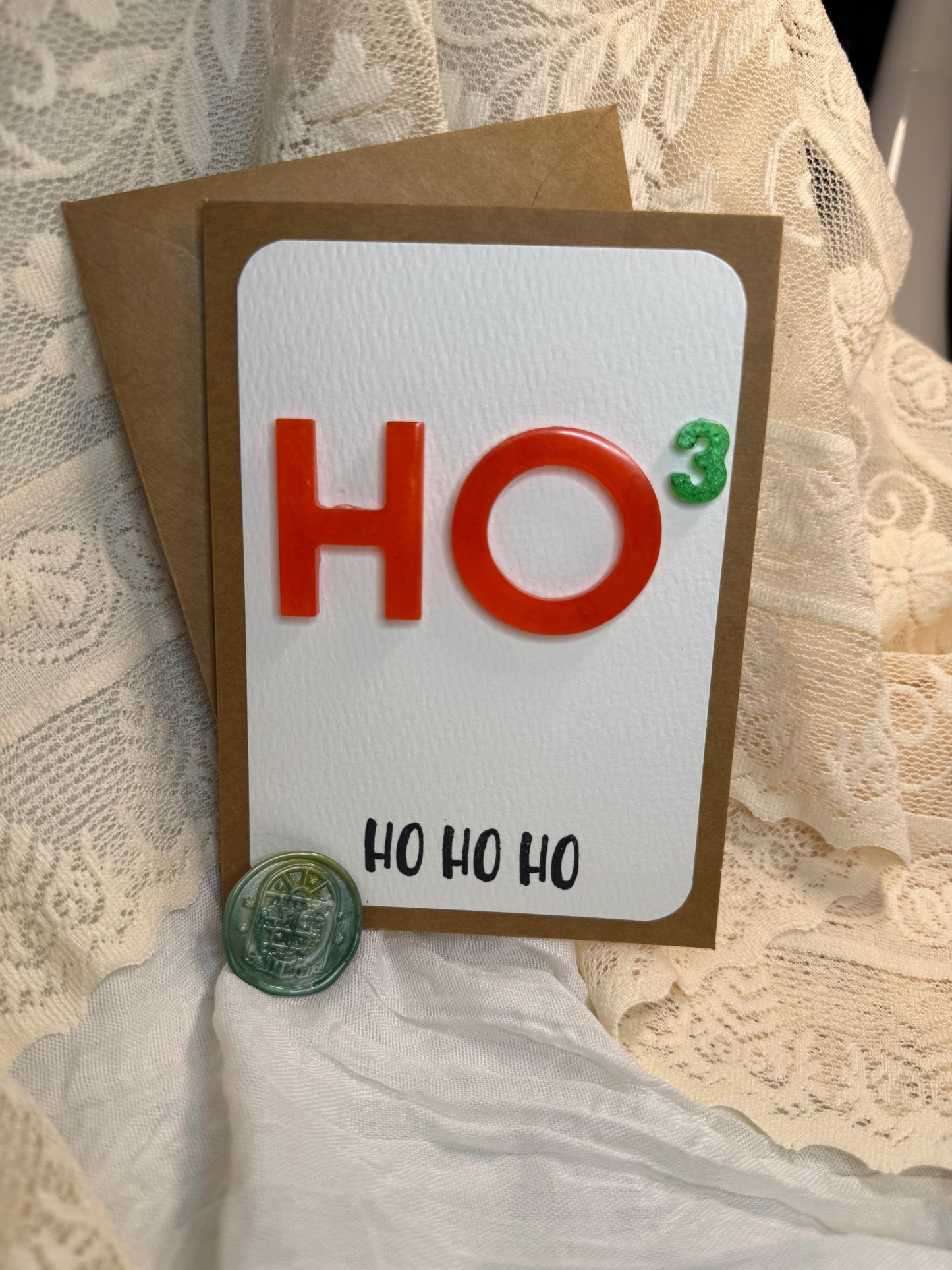 Holiday - “HO HO HO” - Card