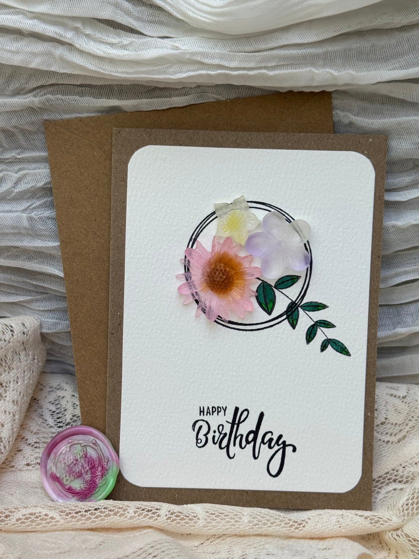 Floral Birthday Card