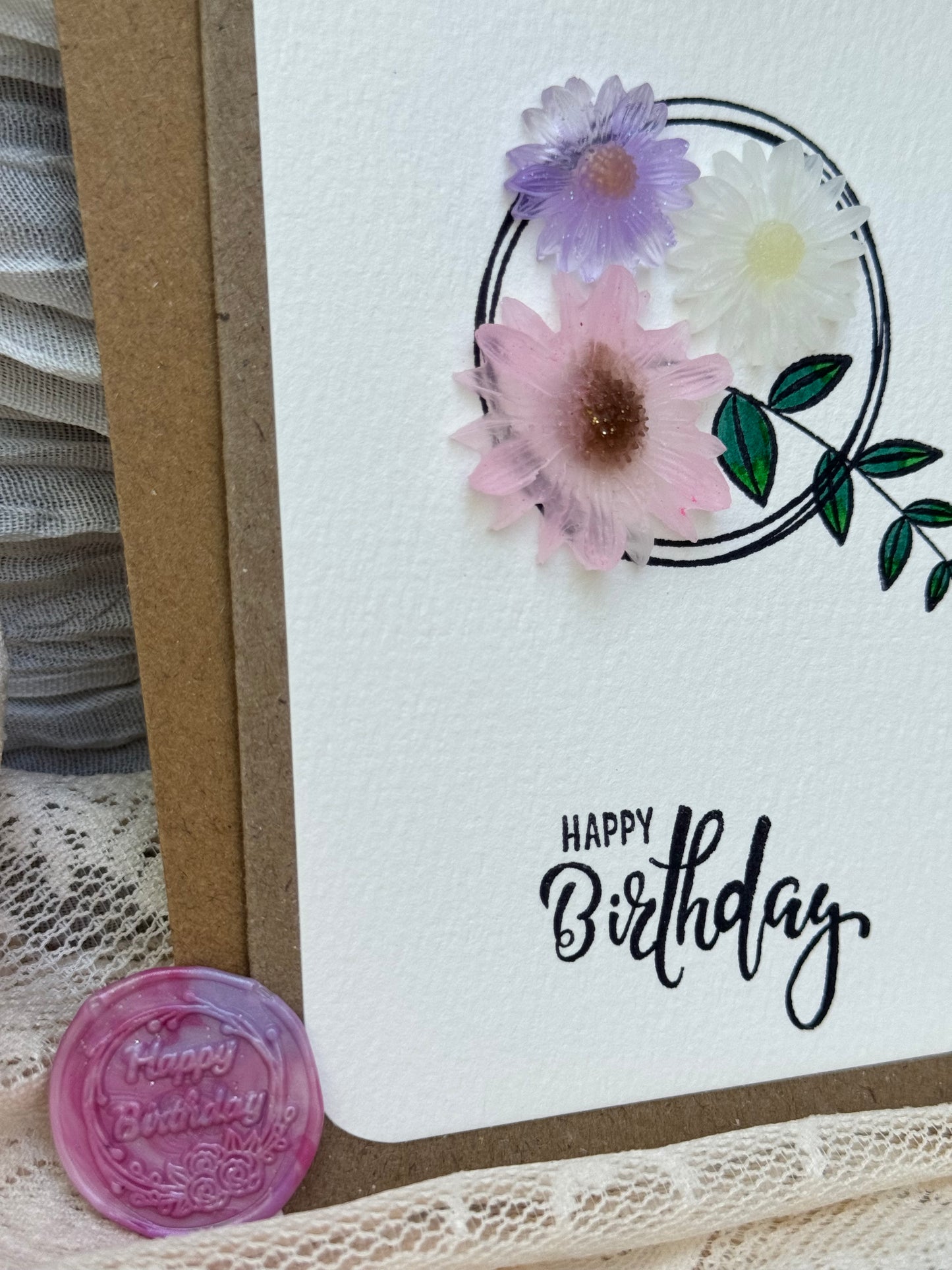Floral Birthday Card