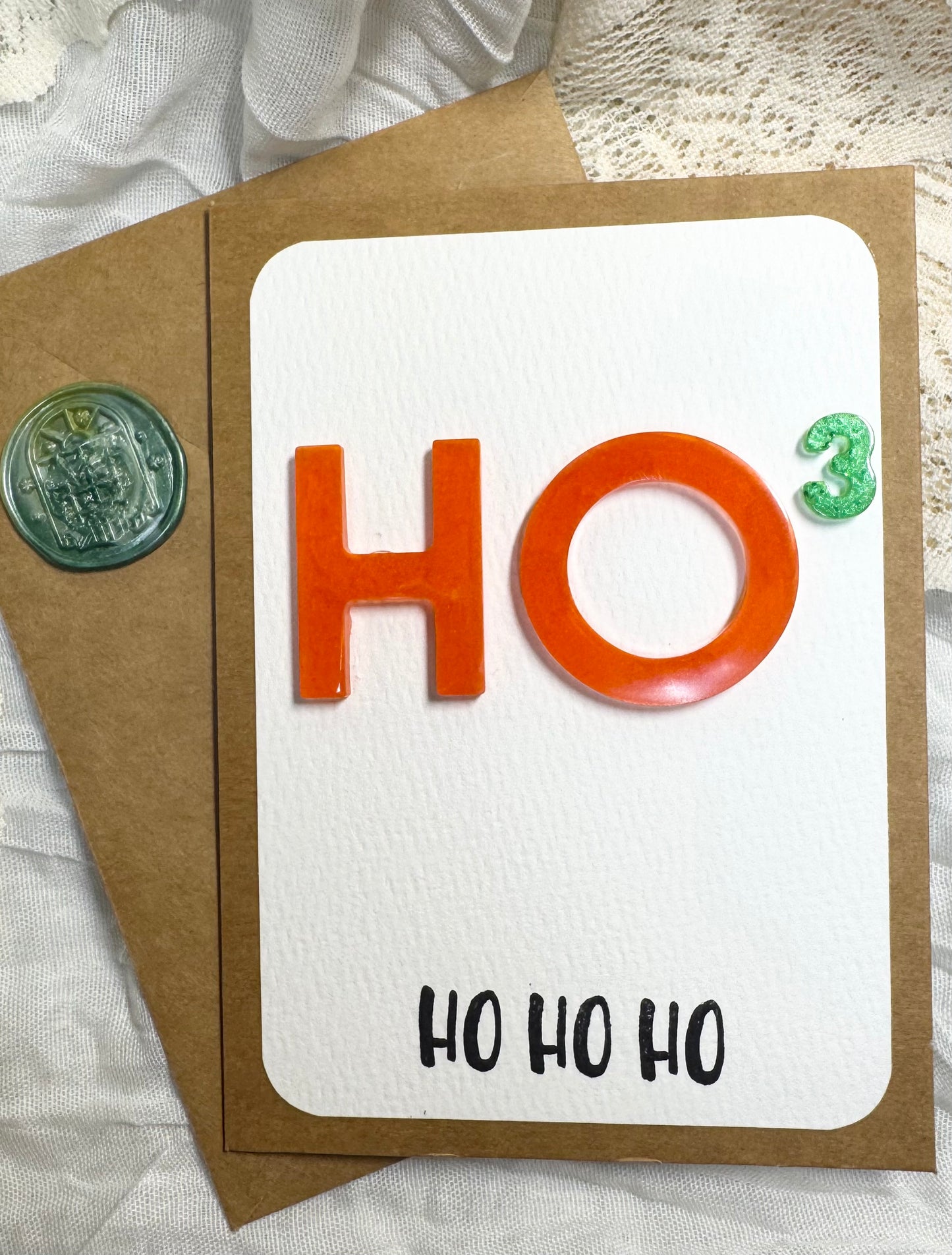 Holiday - “HO HO HO” - Card
