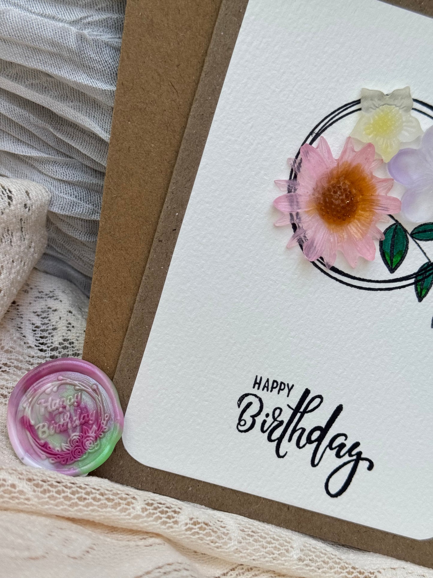 Floral Birthday Card