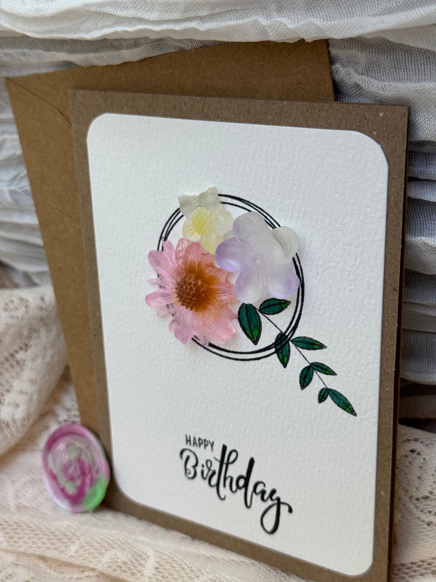 Floral Birthday Card